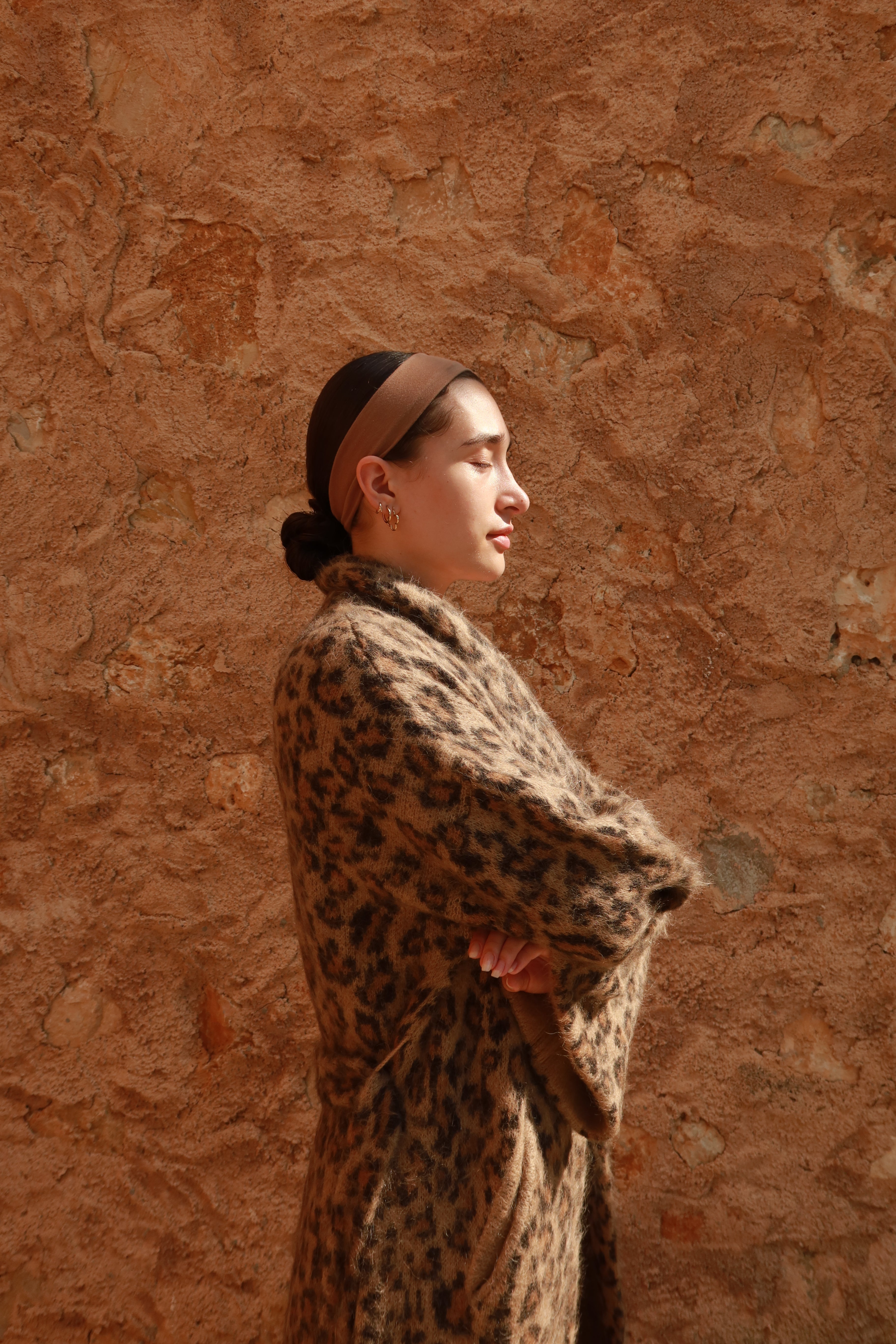 Leopard Alpaca Robe