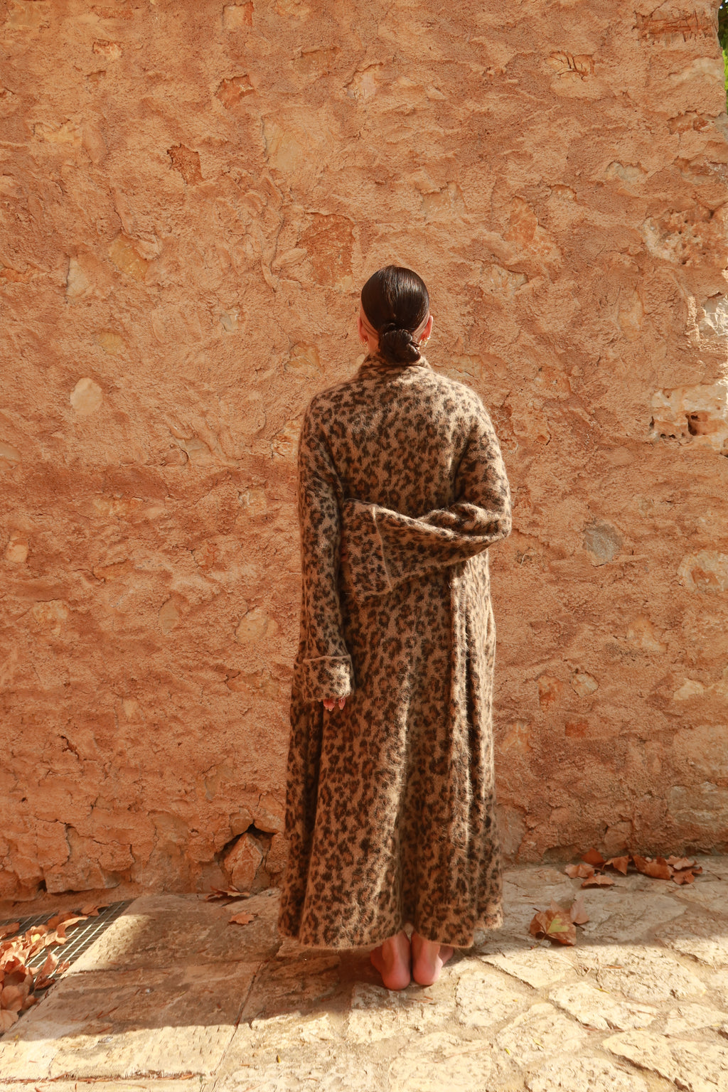 Leopard Alpaca Robe