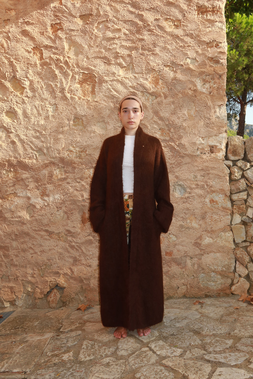 Brown Alpaca Robe