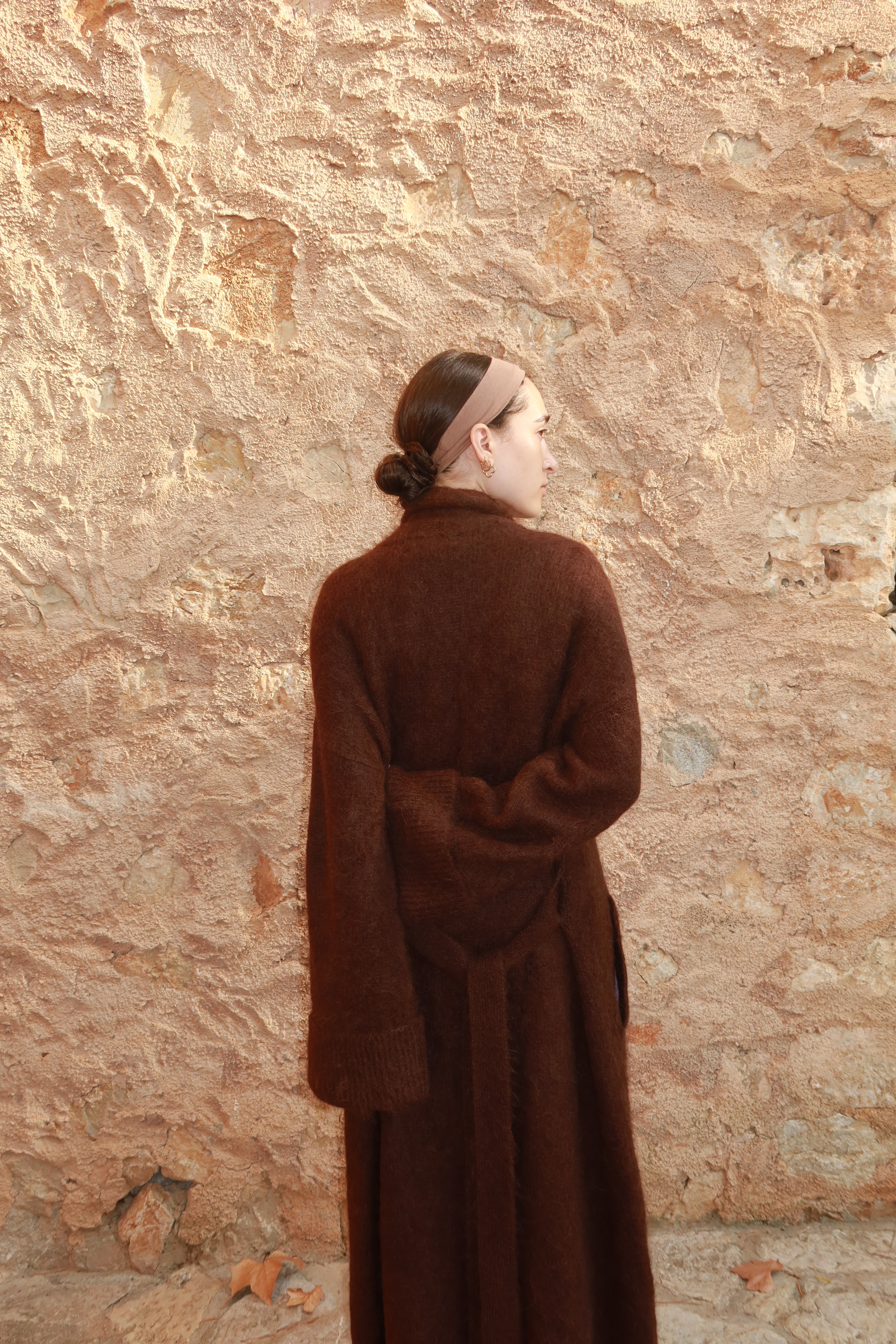 Brown Alpaca Robe