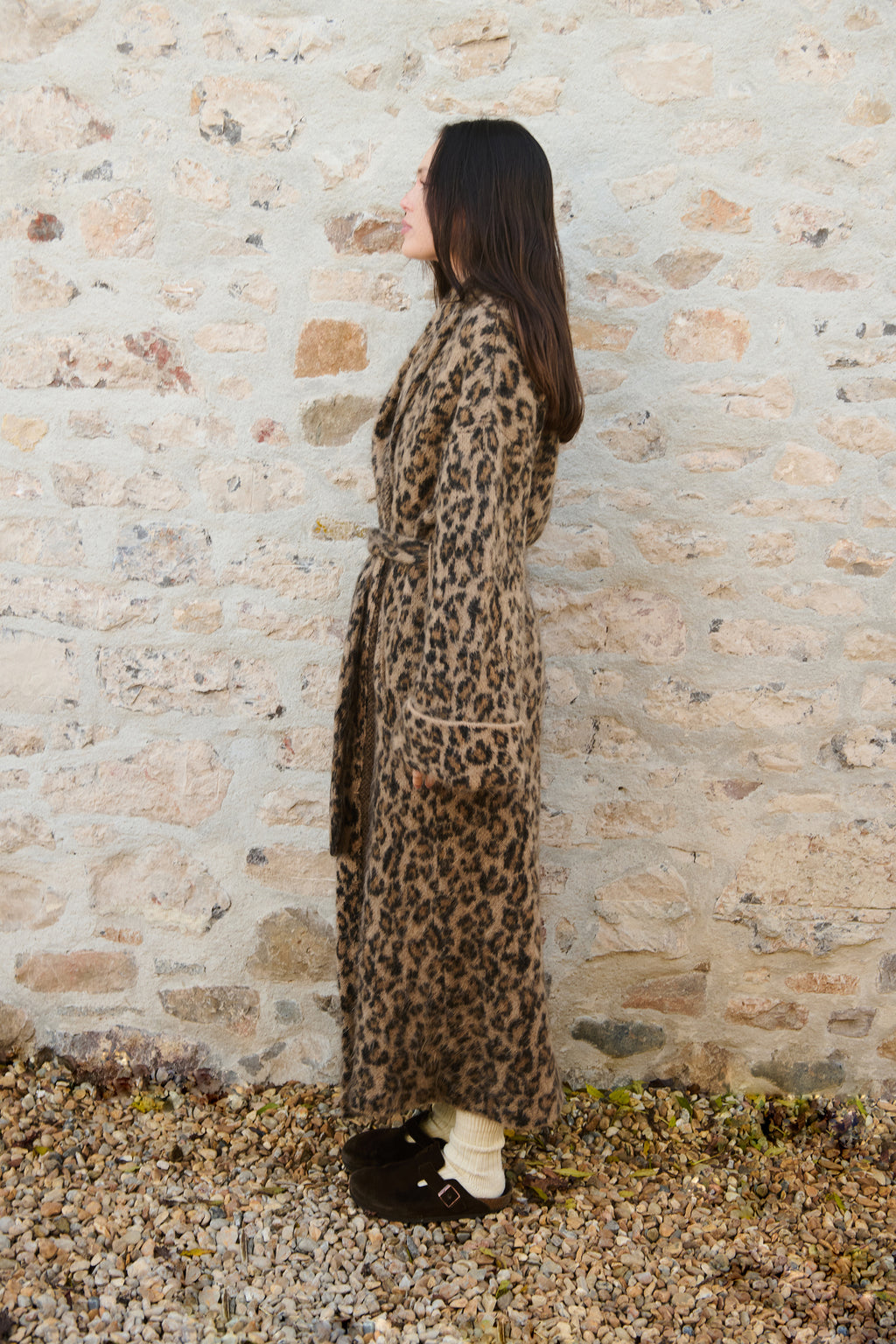 Leopard Alpaca Robe