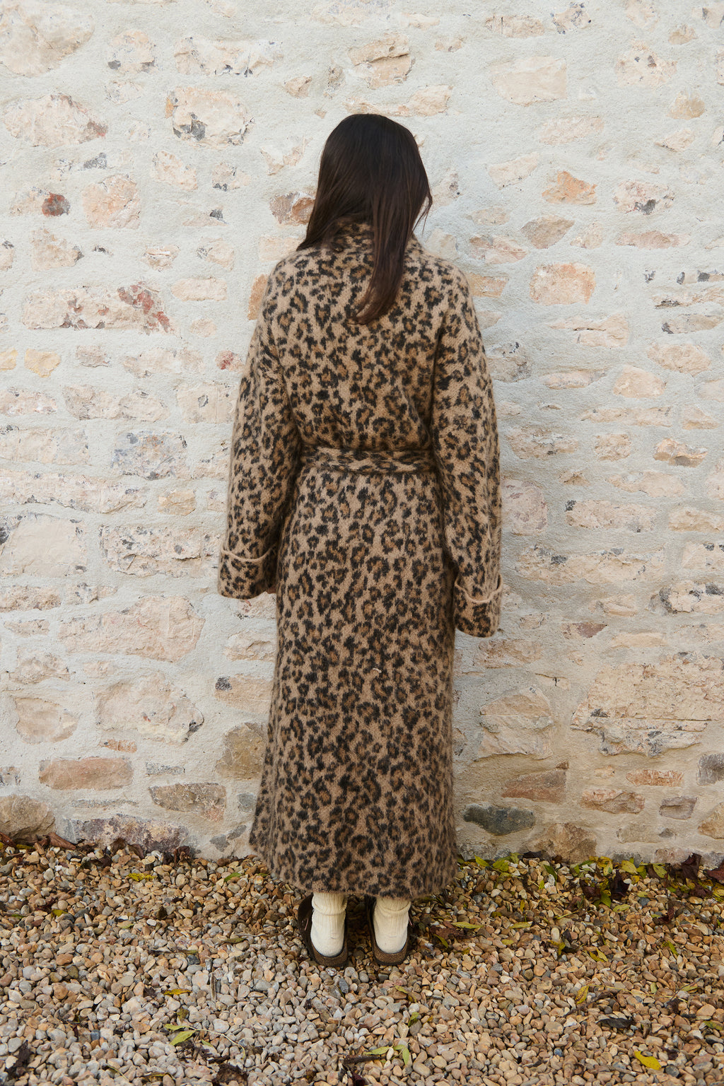 Leopard Alpaca Robe